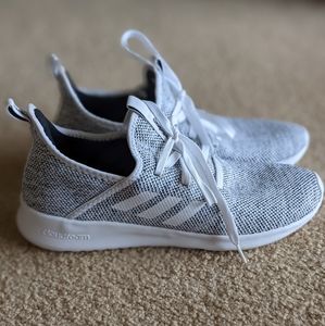 Adidas White Cloudform Pure Shoes - Size 9.5